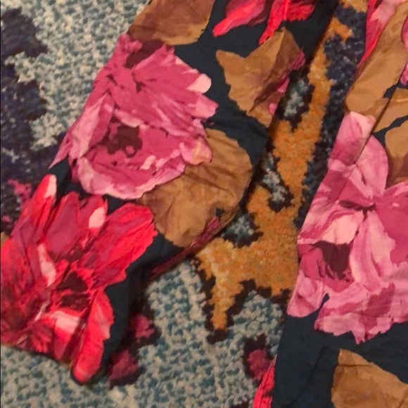 J. Crew Factory Floral Pajama Top **TOP ONLY** - Picture 3 of 4